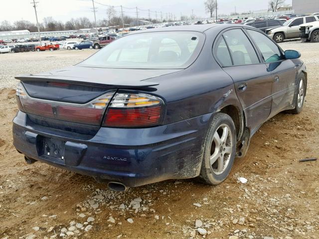 1G2HY52K54U162247 - 2004 PONTIAC BONNEVILLE BLUE photo 4