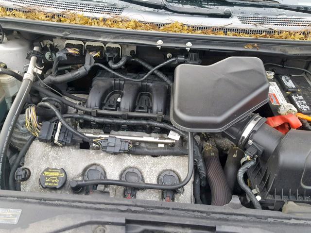 2FMDK4JC9ABB60093 - 2010 FORD EDGE SEL SILVER photo 7