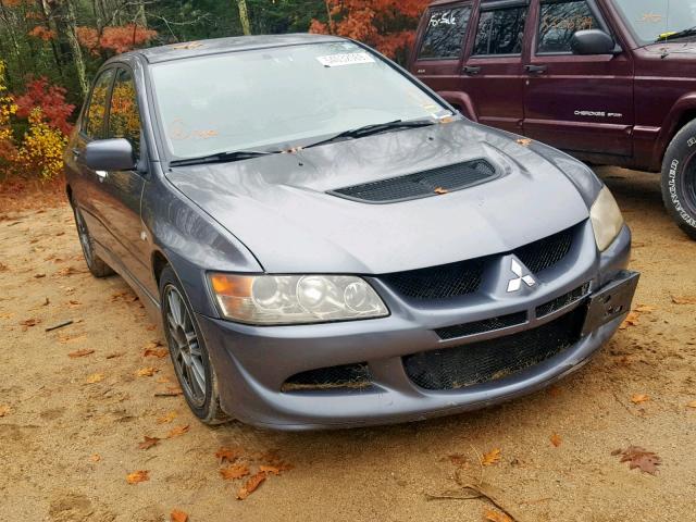 JA3AH86D55U013542 - 2005 MITSUBISHI LANCER EVO CHARCOAL photo 1