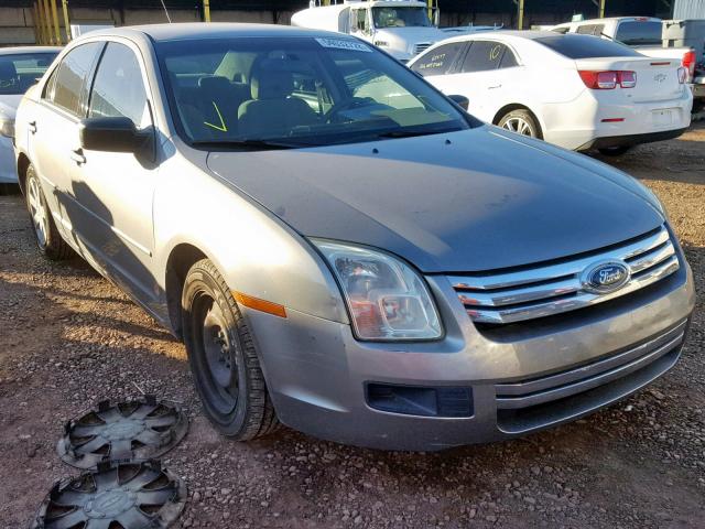 3FAHP06Z38R248023 - 2008 FORD FUSION S GRAY photo 1