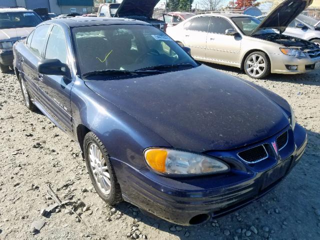1G2NF52T11M529528 - 2001 PONTIAC GRAND AM S BLUE photo 1