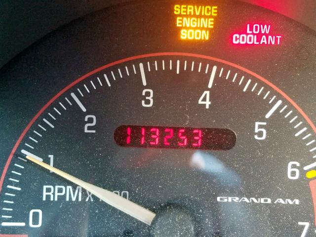 1G2NF52T11M529528 - 2001 PONTIAC GRAND AM S BLUE photo 8