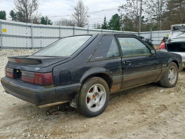 1FABP41E7KF254073 - 1989 FORD MUSTANG LX BLACK photo 4