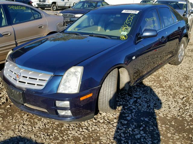 1G6DW677470113873 - 2007 CADILLAC STS BLUE photo 2