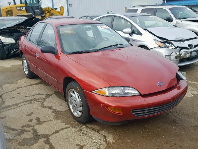 1G1JF5241V7262942 - 1997 CHEVROLET CAVALIER L RED photo 1