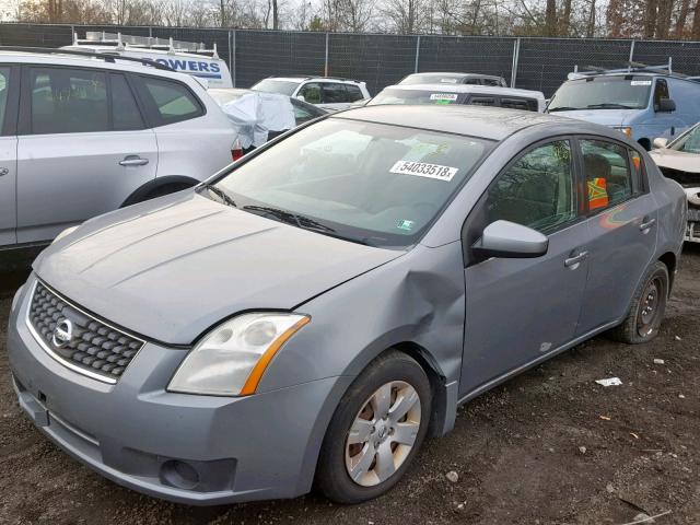 3N1AB61E27L717060 - 2007 NISSAN SENTRA 2.0 SILVER photo 2