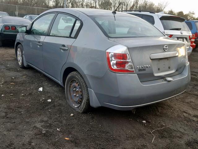 3N1AB61E27L717060 - 2007 NISSAN SENTRA 2.0 SILVER photo 3