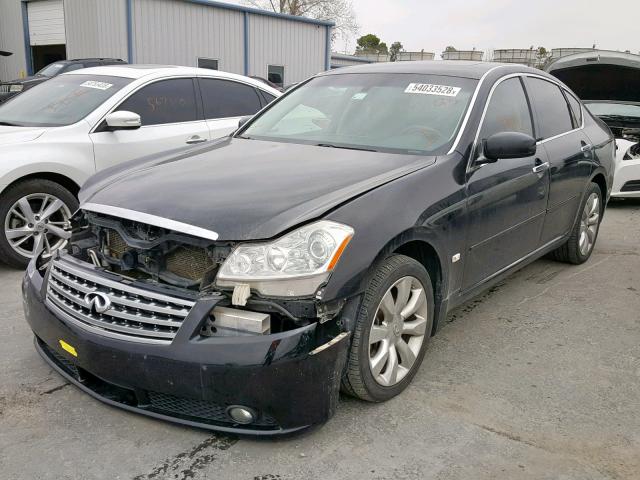 JNKAY01F87M457222 - 2007 INFINITI M35 BASE BLACK photo 2