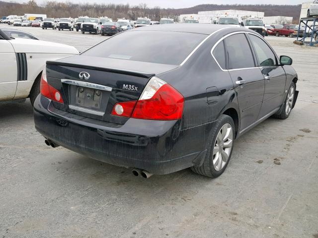 JNKAY01F87M457222 - 2007 INFINITI M35 BASE BLACK photo 4