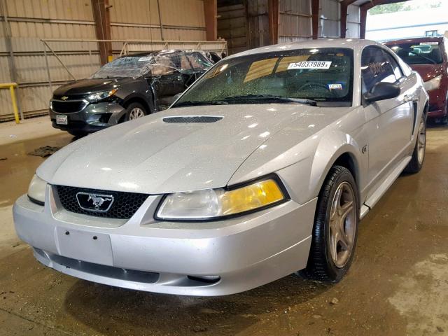 1FAFP42X2YF102762 - 2000 FORD MUSTANG GT SILVER photo 2