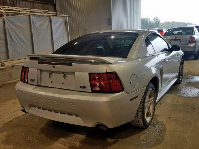 1FAFP42X2YF102762 - 2000 FORD MUSTANG GT SILVER photo 4