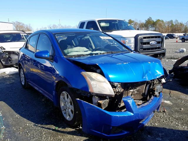 3N1AB6AP1AL668636 - 2010 NISSAN SENTRA 2.0 BLUE photo 1