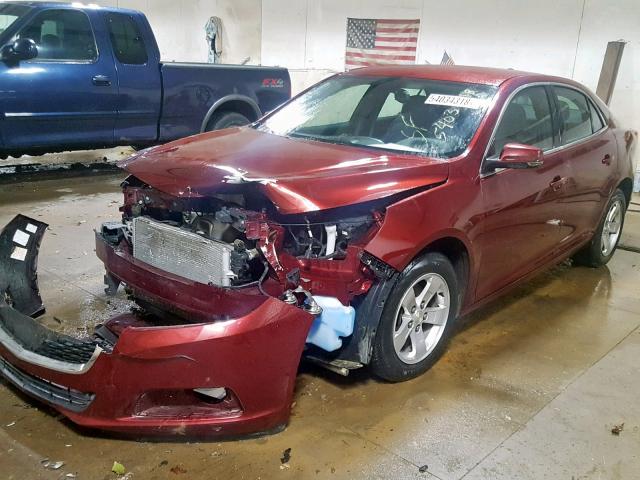 1G11C5SL9FF320271 - 2015 CHEVROLET MALIBU 1LT 勃艮第红 照片 2