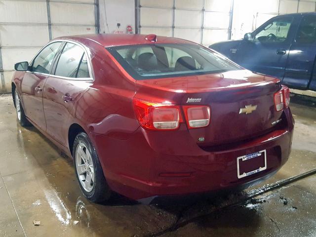 1G11C5SL9FF320271 - 2015 CHEVROLET MALIBU 1LT 勃艮第红 照片 3