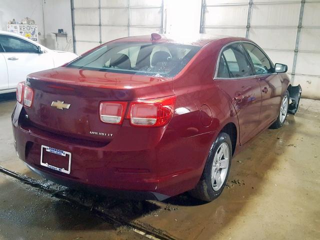 1G11C5SL9FF320271 - 2015 CHEVROLET MALIBU 1LT 勃艮第红 照片 4