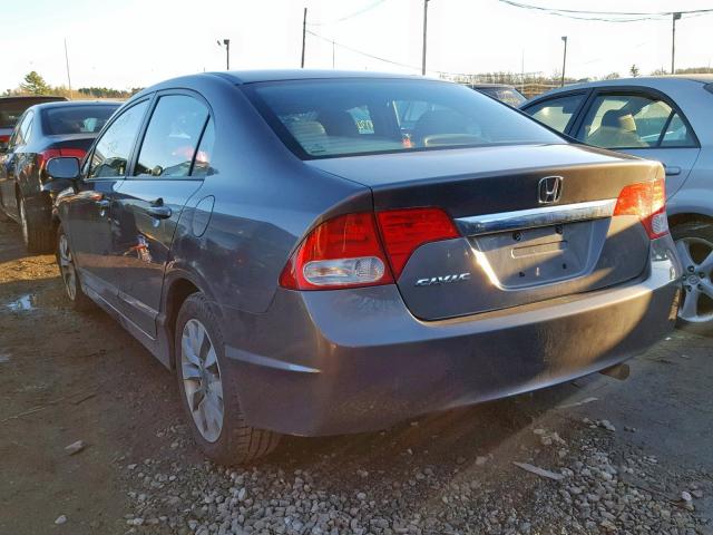 19XFA1F94BE002380 - 2011 HONDA CIVIC EXL BROWN photo 3