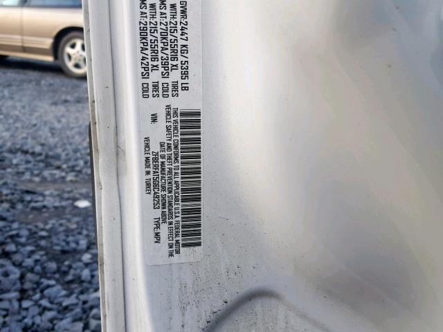 ZFBERFAT5G6C49253 - 2016 RAM PROMASTER 白色 照片 10