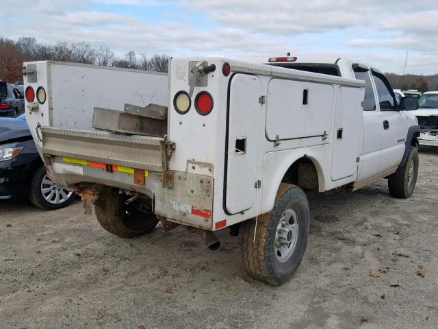 1GTHC29U91E317775 - 2001 GMC SIERRA C25 WHITE photo 4