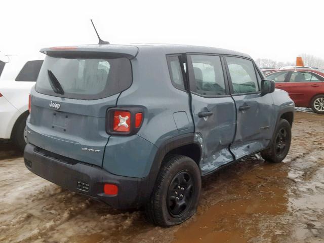 ZACCJBABXHPG08037 - 2017 JEEP RENEGADE S BLUE photo 4