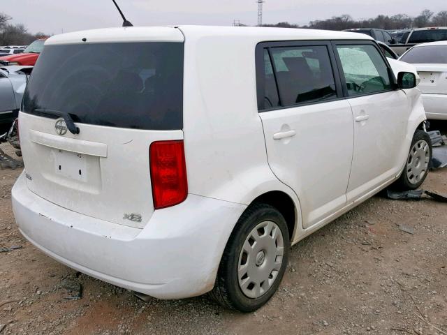 JTLKE50E491072303 - 2009 TOYOTA SCION XB Ақ фото 4