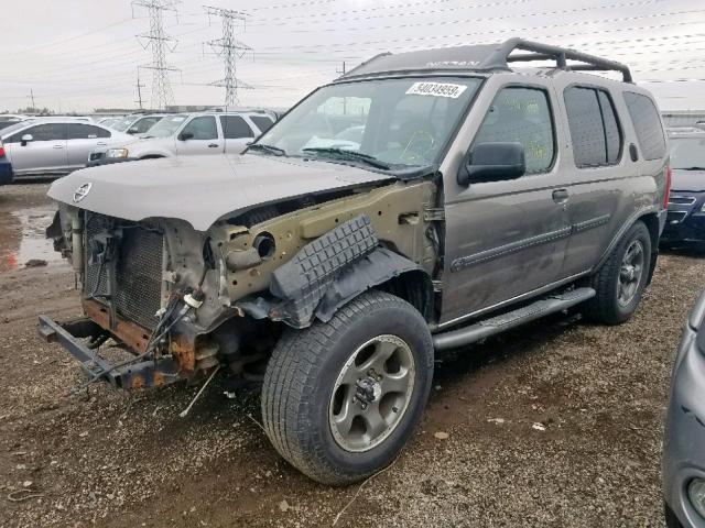 5N1ED28Y04C616989 - 2004 NISSAN XTERRA XE BEIGE photo 2