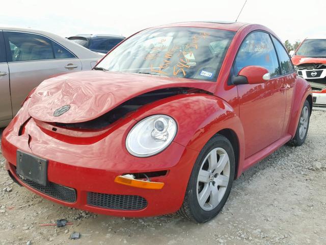 3VWRW31C47M521615 - 2007 VOLKSWAGEN NEW BEETLE Qırmızı foto 2