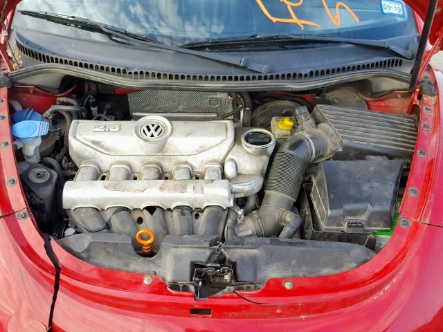 3VWRW31C47M521615 - 2007 VOLKSWAGEN NEW BEETLE Qırmızı foto 7