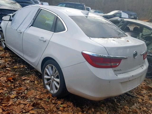 1G4PR5SKXF4103942 - 2015 BUICK VERANO CON WHITE photo 3