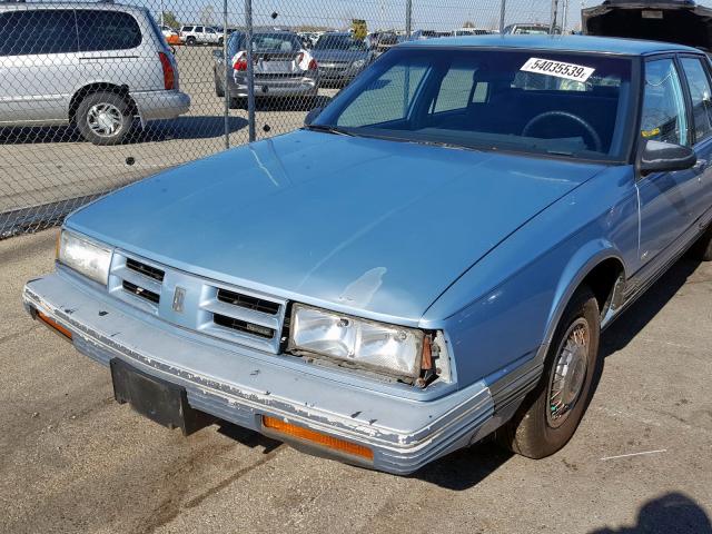 1G3HN53C0M1810462 - 1991 OLDSMOBILE 88 ROYALE BLUE photo 10