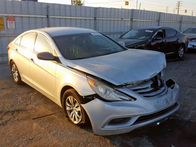 5NPEB4AC9DH516155 - 2013 HYUNDAI SONATA GLS SILVER photo 1