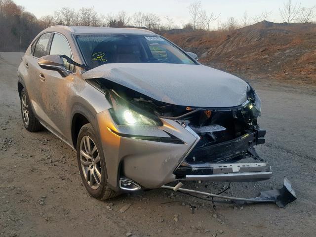 JTJBARBZ6F2024240 - 2015 LEXUS NX 200T GRAY photo 1