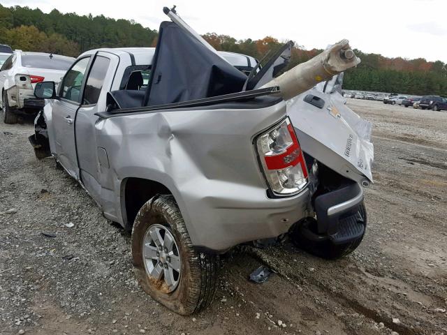 1GCHSBEN9J1169281 - 2018 CHEVROLET COLORADO SILVER photo 3