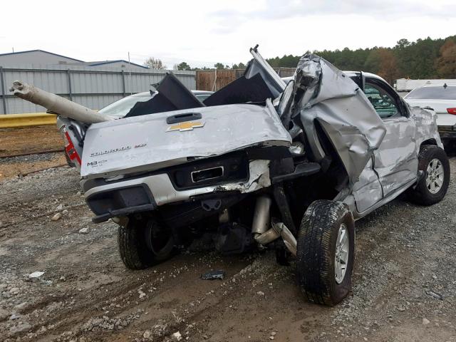 1GCHSBEN9J1169281 - 2018 CHEVROLET COLORADO SILVER photo 4