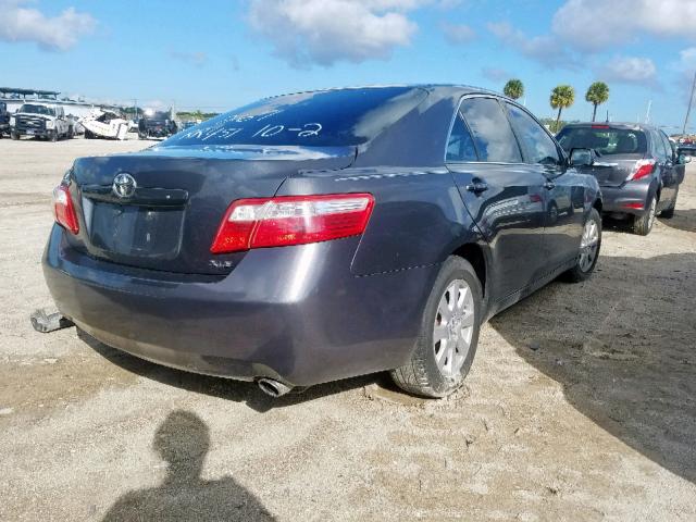 4T1BE46KX8U233040 - 2008 TOYOTA CAMRY CE GRAY photo 4