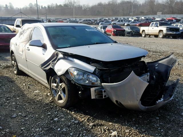 1G1ZH57B394198639 - 2009 CHEVROLET MALIBU 1LT SILVER photo 1