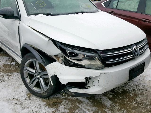 WVGUV7AX3HW510077 - 2017 VOLKSWAGEN TIGUAN SPO ვერცხლისფერი ფოტო 9