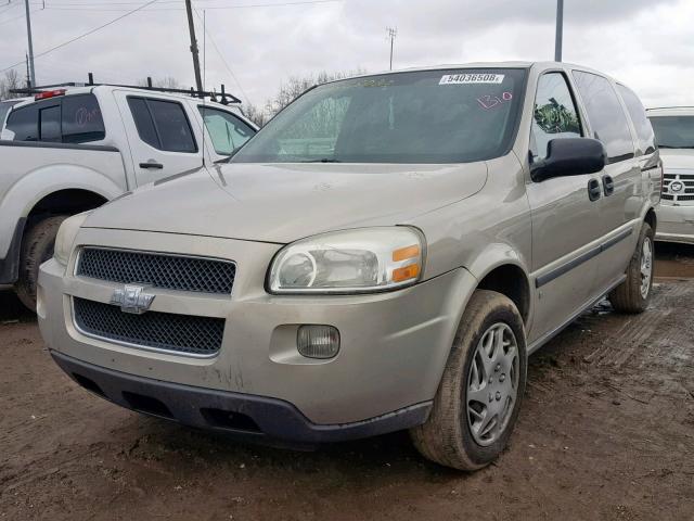 1GNDV23128D208539 - 2008 CHEVROLET UPLANDER L Qızıl foto 2