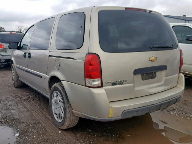 1GNDV23128D208539 - 2008 CHEVROLET UPLANDER L Qızıl foto 3