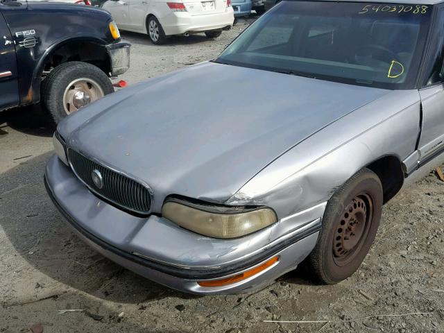 1G4HP52K5XH442886 - 1999 BUICK LESABRE CU SILVER photo 9