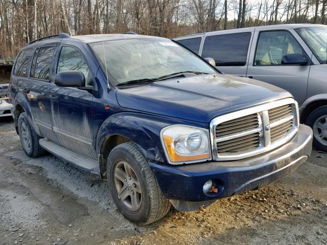 1D8HB58D05F587792 - 2005 DODGE DURANGO LI BLUE photo 1