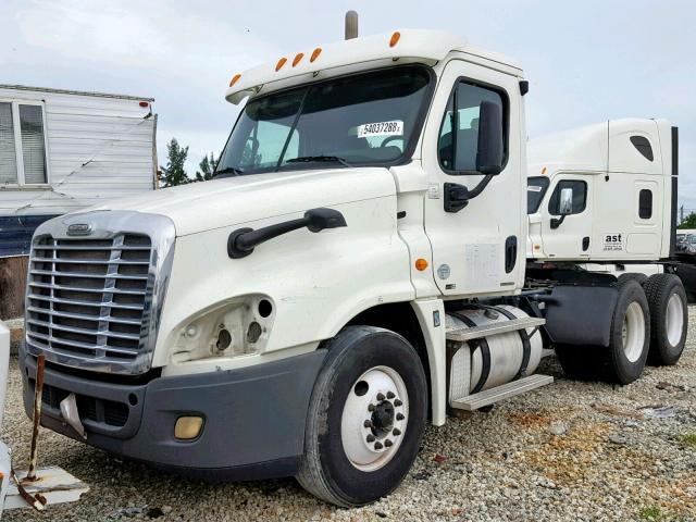 1FUJGEDV0CSBH3116 - 2012 FREIGHTLINER CASCADIA 1 WHITE photo 2