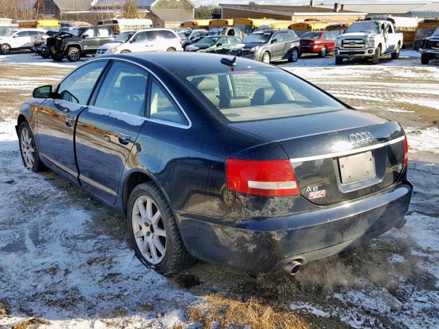 WAUDG74F75N071272 - 2005 AUDI A6 3.2 QUA BLACK photo 3