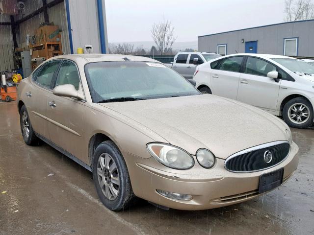 2G4WC532451259321 - 2005 BUICK LACROSSE C GOLD photo 1