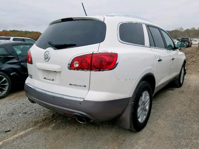 5GAKRBED1CJ384781 - 2012 BUICK ENCLAVE WHITE photo 4