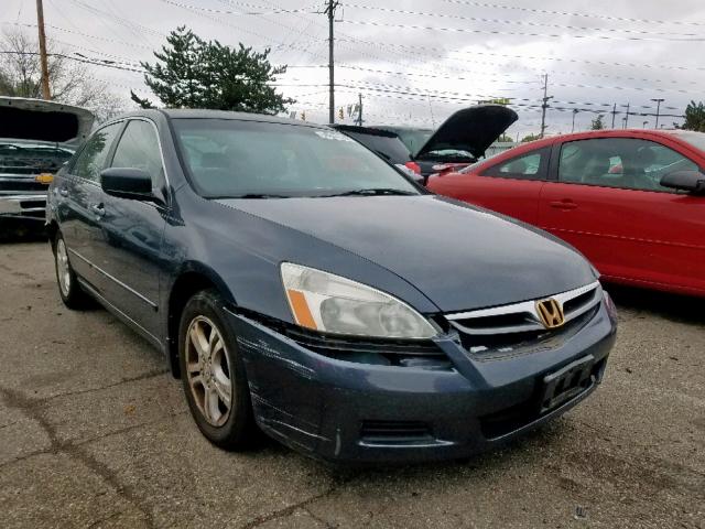 1HGCM56307A021694 - 2007 HONDA ACCORD SE GRAY photo 1