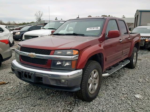 1GCHSDFE5B8112272 - 2011 CHEVROLET COLORADO L RED photo 2