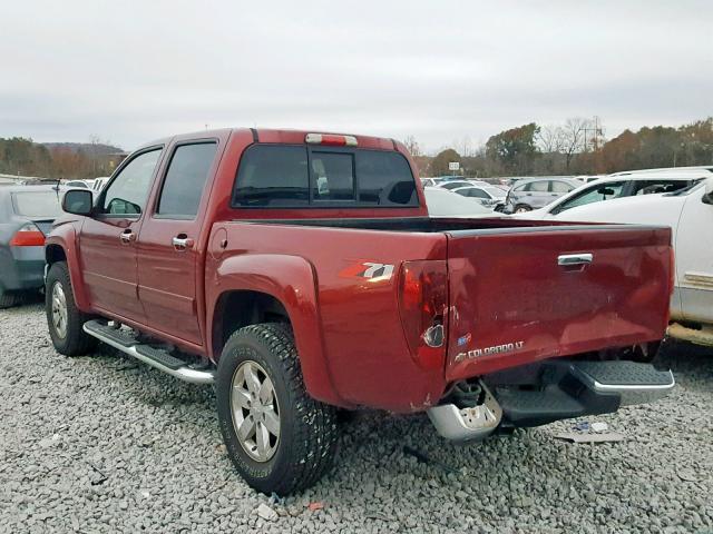 1GCHSDFE5B8112272 - 2011 CHEVROLET COLORADO L RED photo 3