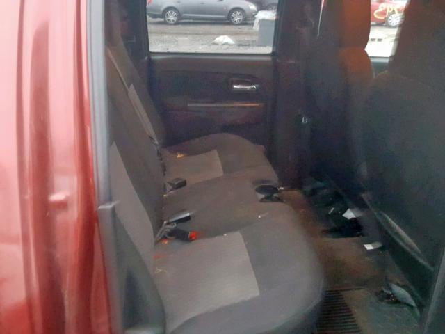 1GCHSDFE5B8112272 - 2011 CHEVROLET COLORADO L RED photo 6
