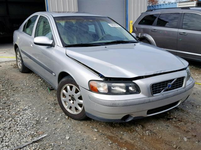 YV1RS61R112080443 - 2001 VOLVO S60 SILVER photo 1