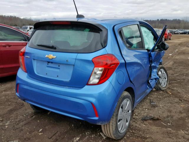 KL8CB6SA0JC476564 - 2018 CHEVROLET SPARK LS BLUE photo 4